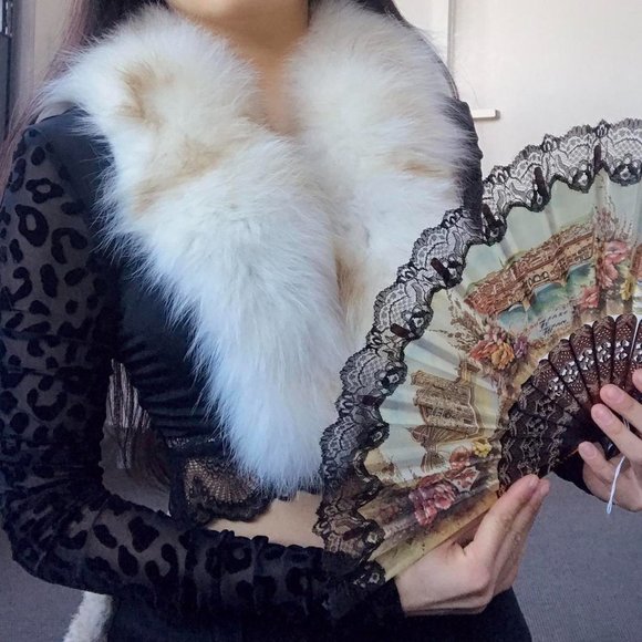 Vintage genuine fox muffler - Picture 3 of 4